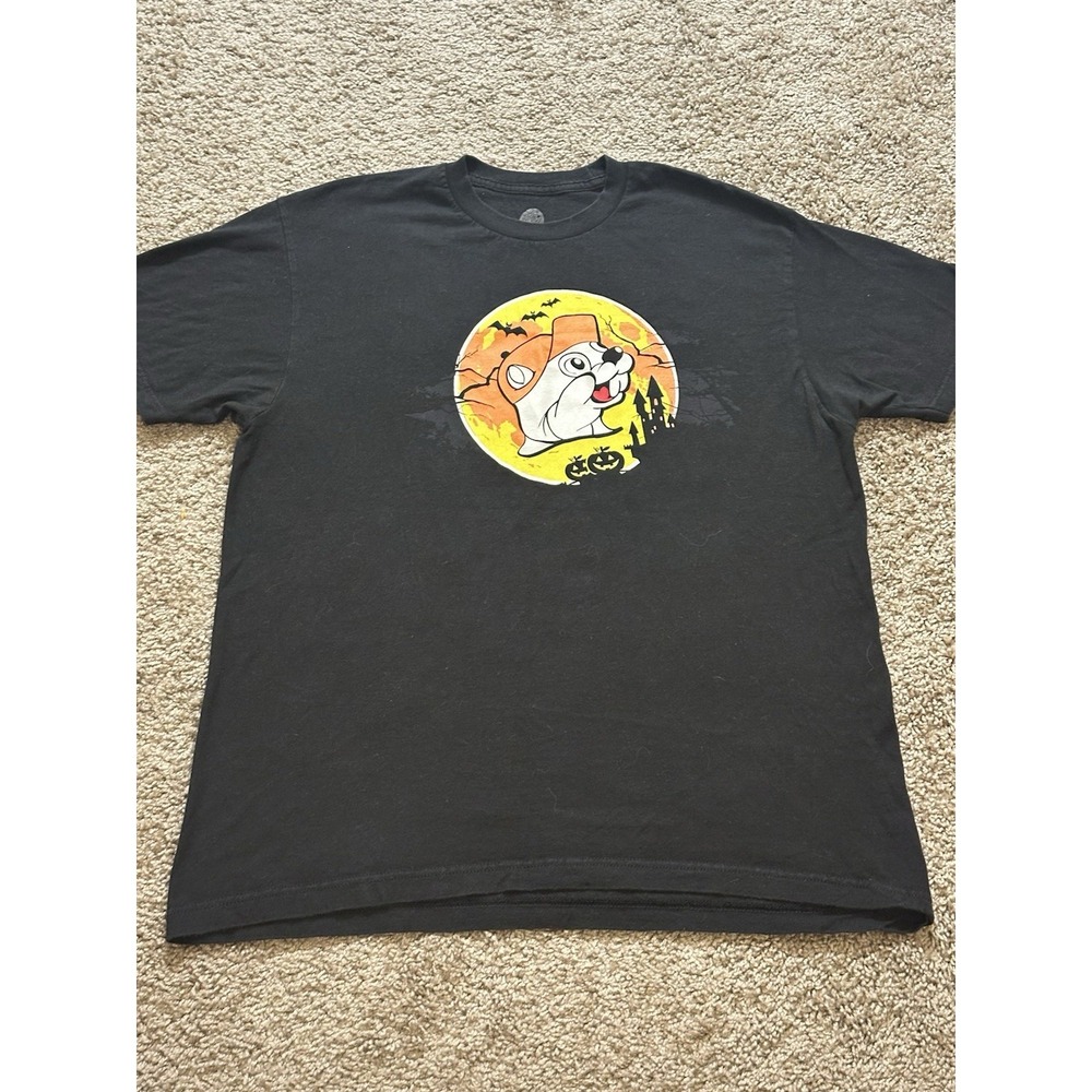 Adult Buc-ees Short Sleeve Graphic Shirt - Halloween -‎ Large